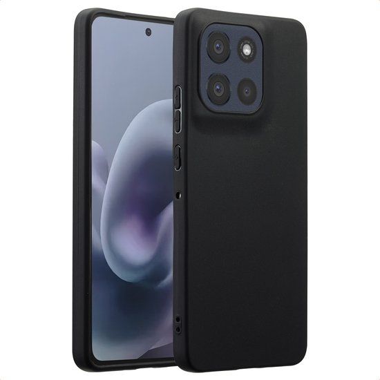 imoshion Color Backcover - Geschikt voor Motorola Moto G86 - Zwart