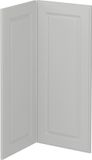 Vicco R-Line Keukenfront – 59.2 x 71.3 cm meubelfront voor de hoekonderkast Wit Landhuis