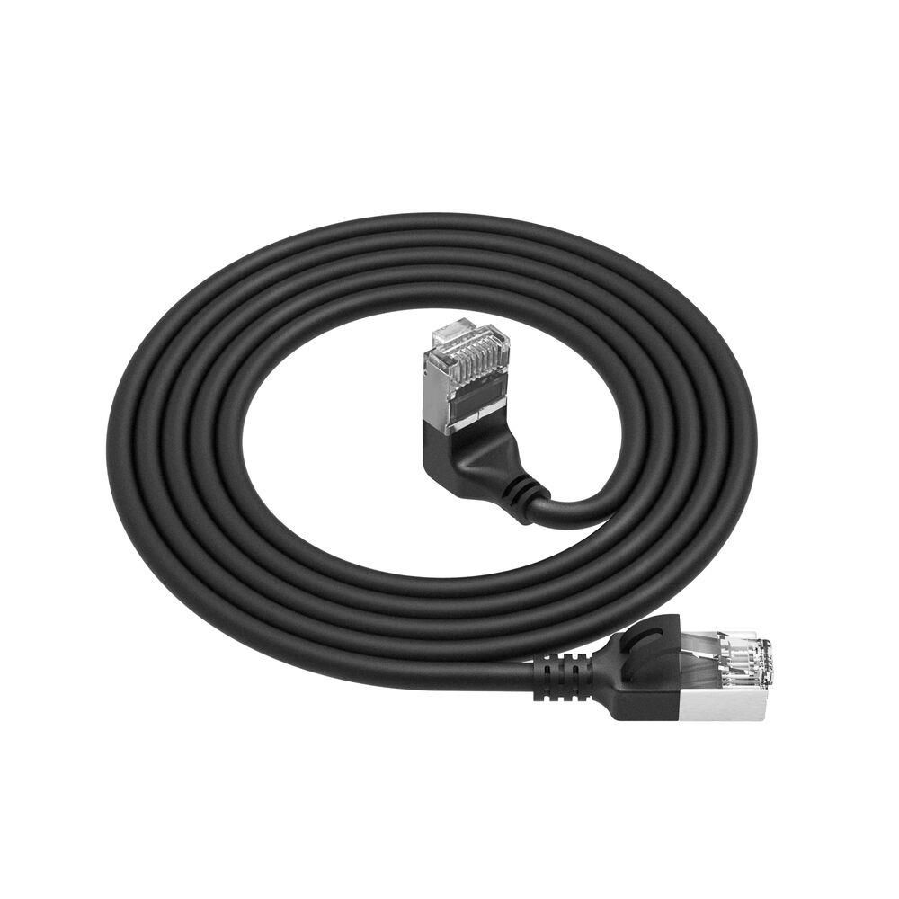 ACT DA4902 Netwerkkabel Zwart 2 m Cat6a U/FTP (STP)
