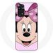 Maniacase Hoesje voor Xiaomi Redmi Note 11 4G Minnie Mouse Cartoon roze