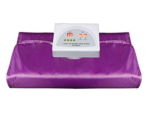 Elitzia Body Shaper Weight Loss Far Infrared Heating Slimming Blanket ETPQ016 (Purple Standard Type)