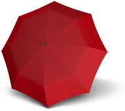 Knirps T2 Duomatic opvouwbare paraplu - Red