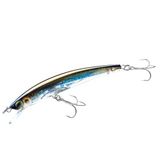 Yo-Zuri Crystal 3D Minnow drijvend kunstaas, zilver-brons, 11,1 cm