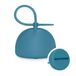 Suavinex, Fopspeenhouder voor baby's, flexibele siliconen fopspeenhoes voor 2 fopspenen, met draaggreep om op te hangen, +0 maanden, kleur Essence, Deep Ocean