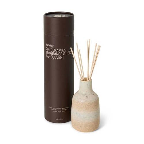 HKLIVING geurstokjes 70's ceramics - Vancouver - 200 ml