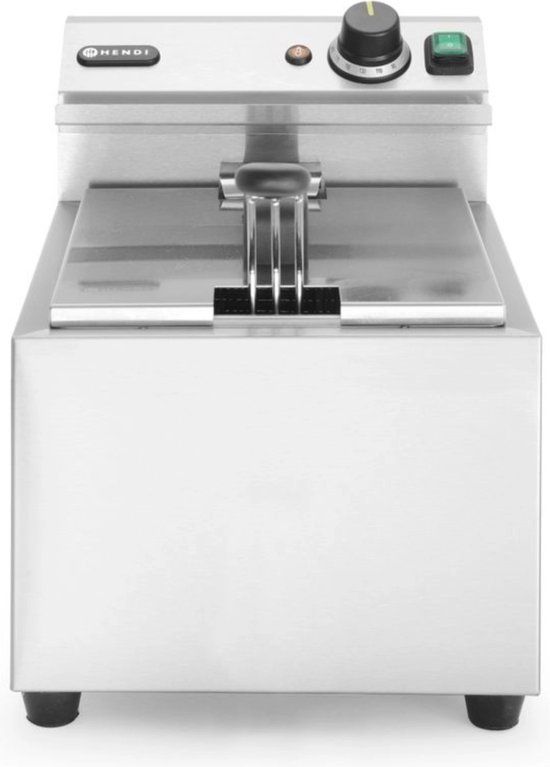 Hendi Mastercook - Friteuse - 8 Liter - 3500W - RVS