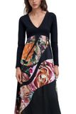 Desigual dames jurk zwart l