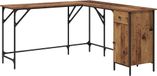Bureau Vieux Bois Bois travaillé 141 x 141 x 75 cm