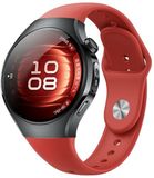 By Qubix Qubix Classic sportbandje 'True Fit' Rood voor Huawei Watch 5 42mm