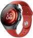 By Qubix Qubix Classic sportbandje 'True Fit' Rood voor Huawei Watch 5 42mm