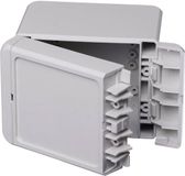 Bopla Bocube B 100809 PC-V0-7035 96012135-1 Outdoorbehuizing 80 x 113 x 90 Polycarbonaat (V0) Grijs-wit (RAL 7035) 1 stuk(s)