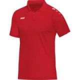 Jako Classico Polo Kinderen - Rood | Maat: 152