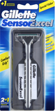 Gillette Sensor Excel Scheersysteem - Wit - 3 Mesjes