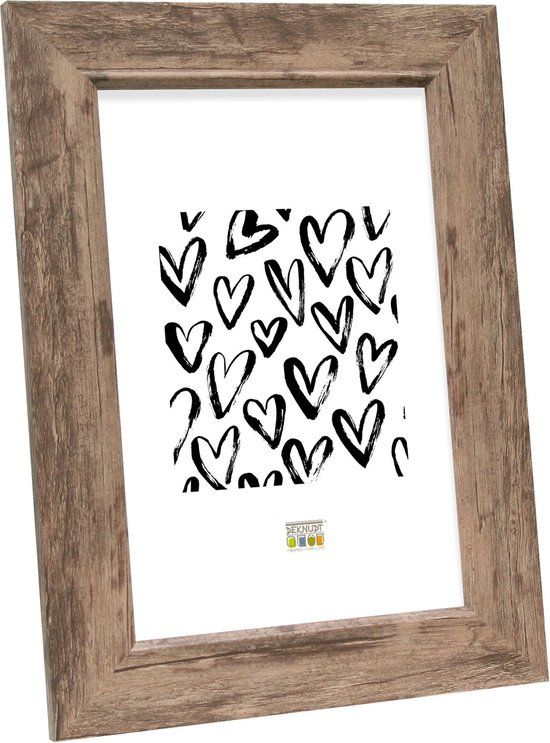 Deknudt Frames S48SH3 Fotolijst - 20x25 cm - Bruin Hout