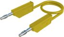 SKS Hirschmann CO MLN 50/1 Meetsnoer Banaanstekker 4 mm Banaanstekker 4 mm 0.50 m Geel 1 stuk(s)