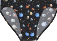 HOM Minislip Micro Briefs Funky Style Black Print Gebloemd