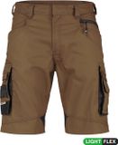 DASSY Werkshort Leem Bruin/Antracietgrijs - Maat 56