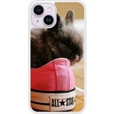 Apple Bedrukt siliconen hoesje compatibel met iPhone 14 Lapin allstar