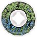 Santa Cruz 54mm Slime Balls Mini 97A roues de skateboard blanc vert bleu