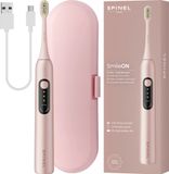 Spinel Care SmileON Brosse à dents sonique Rose Étui de voyage USB-C 3 modes Minuterie