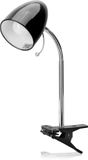 Aigostar 10LR3 - Bureaulamp met Klem - E27 fitting - Tafellamp - Klemlamp - Zwart - Excl. lampje