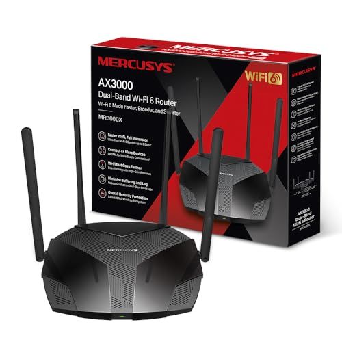 TP-Link MR3000X AX3000 Dual-Band WiFi 6 Router