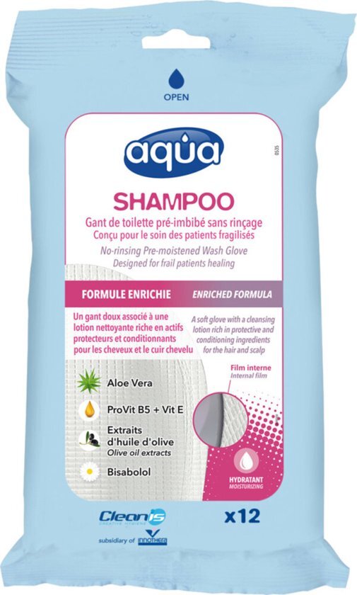 Aqua Washandjes shampoo Shampoo haar wassen zonder water