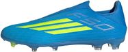 adidas uniseks-volwassene F50 LEAGUE Laceless Firm Ground/Multi Ground Football Boots, Lucid Ray Blue/team solar yellow 2/Lucid Aquamarine, 44 2/3 EU