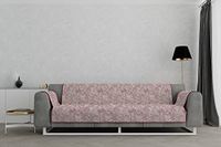 Italian Bed Linen Glamour antislip sofa-afdekking, bordeaux, 4 plaatsen