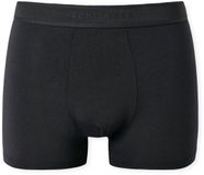 SCHIESSER Heren Short Effen Zwart