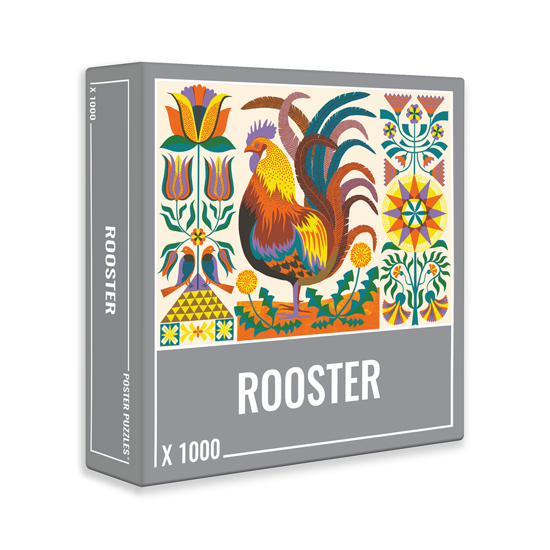 Cloudberries Rooster – Mooi Geïllustreerde Legpuzzel met 1000 Stukjes, Speciaal Ontworpen voor Volwassenen