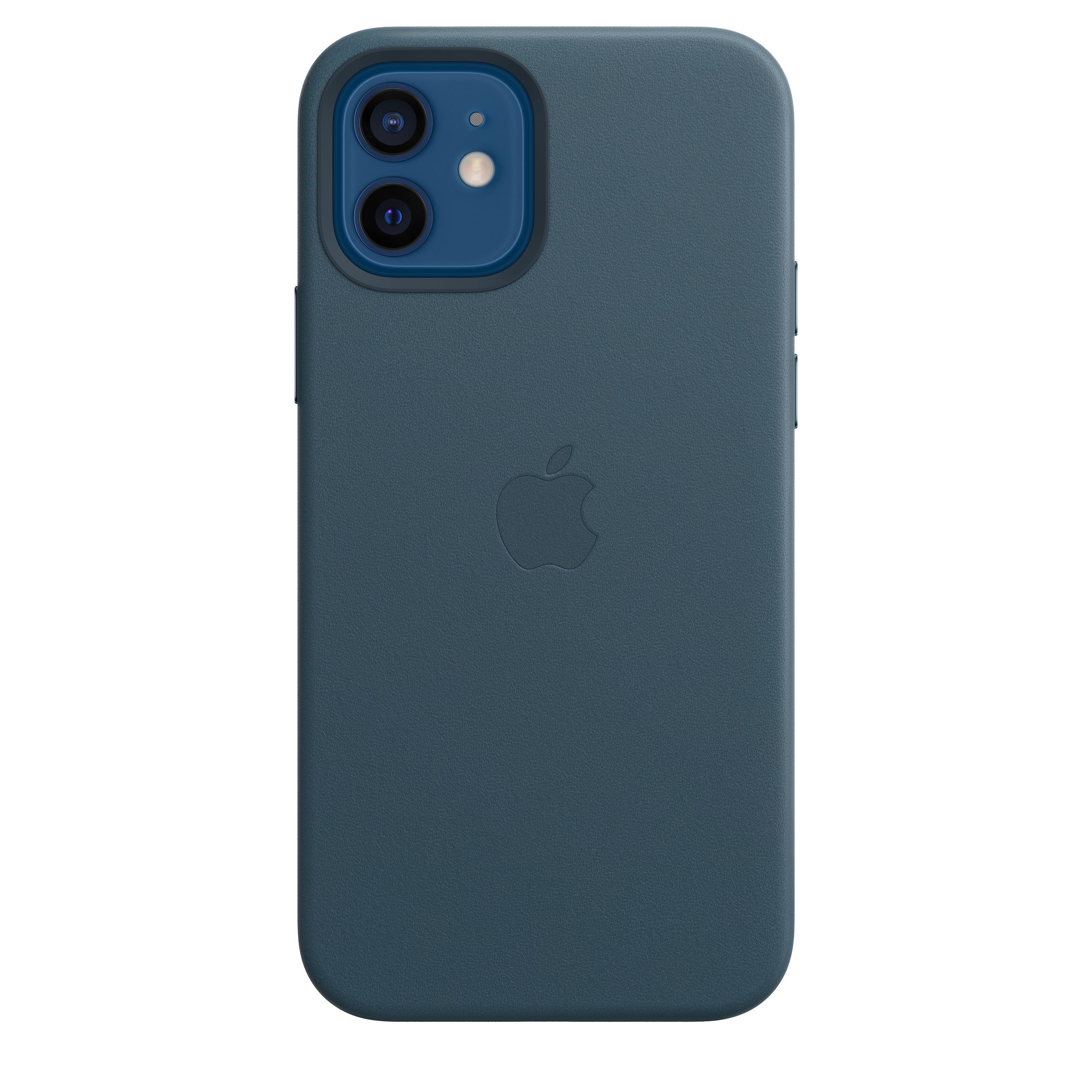 Apple iPhone 12 / 12 Pro - Leather Case - Blue - MHKE3ZM/A