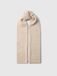 SELECTED Sjaal beige