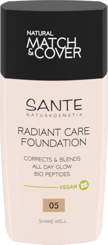 SANTE Naturkosmetik Radiant Care Foundation 05 Neutral Beige