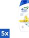 Head & Shoulders Shampoo Citrus Fresh - 250ml - Voordeelverpakking - 5 stuks