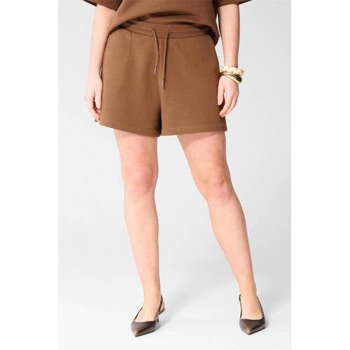 Shoeby Wide Leg Regular Waist Casual Short Bruin