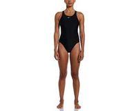 Nike Swim Solid Fastback Zwemkleding Zwart 38 Vrouw