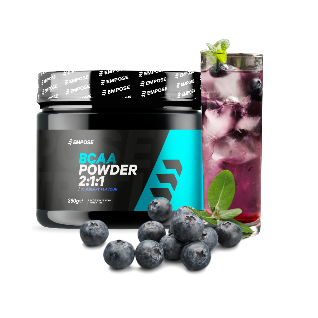 Empose Empose Nutrition BCAA Poeder - Aminozuren - 360 gr - Blueberry