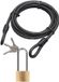 ProPlus Staalkabel met 40 mm hoog hangslot - 10m x 12mm kabel
