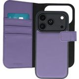 imoshion Uitneembare 2-in-1 Luxe Bookcase voor de Apple iPhone 18 Pro / 17 Pro - Lila