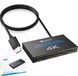 Splitter HDMI HDMI - 1 entrée 4 sorties - 4K 30 Hz - Boîtier métallique - HDCP 1.4