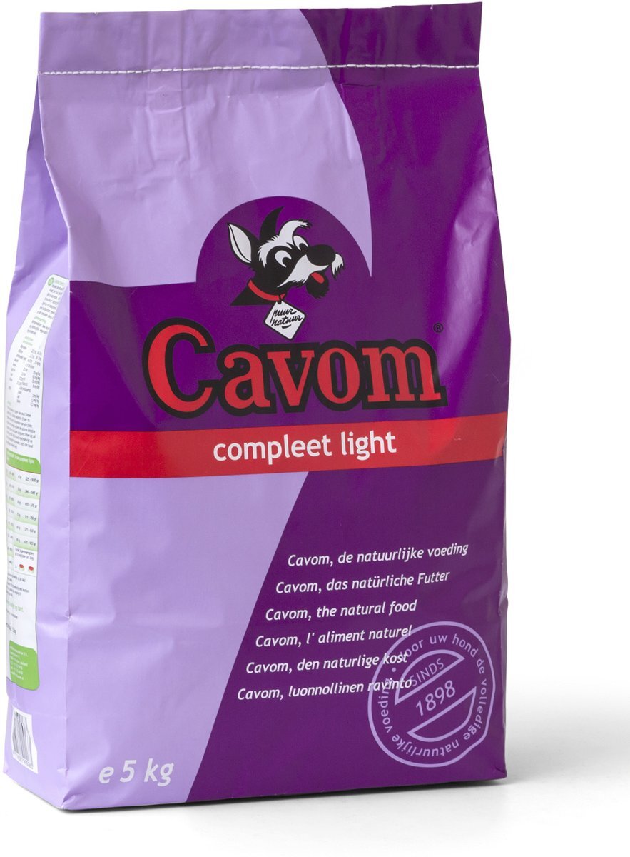 CAVOM Compleet Hondenvoer Light - 5 kg