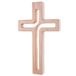 Croix suspendue en bois - 18x12x1,5 cm