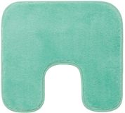Gözze Premium antislip badmat met uitsparing, RIO, 100% microvezel, 50 x 45 cm - Mint