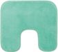 Gözze Premium antislip badmat met uitsparing, RIO, 100% microvezel, 50 x 45 cm - Mint