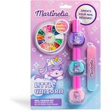 Martinelia Unicorn Manicure Set for Children with 3 Nail Polishes