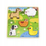 Puzzle Viga Houten Boerderij Puzzel 44662