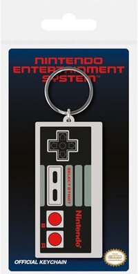 Pyramid International Nintendo Rubber Keychain NES Controller 6 cm