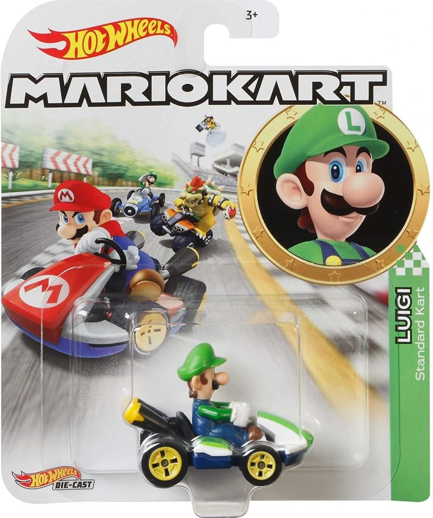 Hot Wheels Mario Kart - Luigi Standard Kart