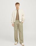 JACK&JONES JPSTBILL JJDAYTONA WIDE CHINO Heren Broek W32 X L34 Polyester Silver Sage